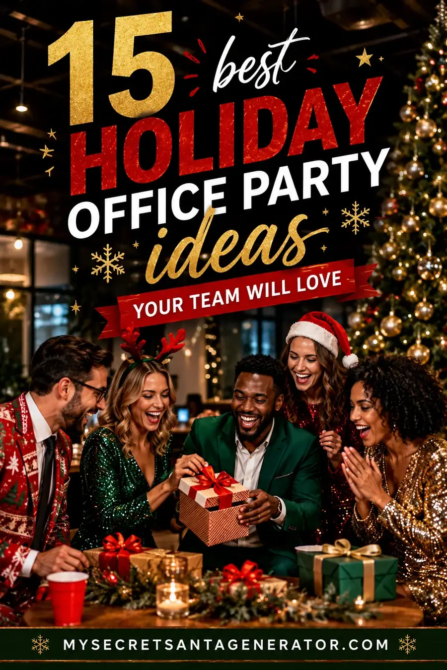 15 Best Holiday Office Party Ideas Your Team Will Love