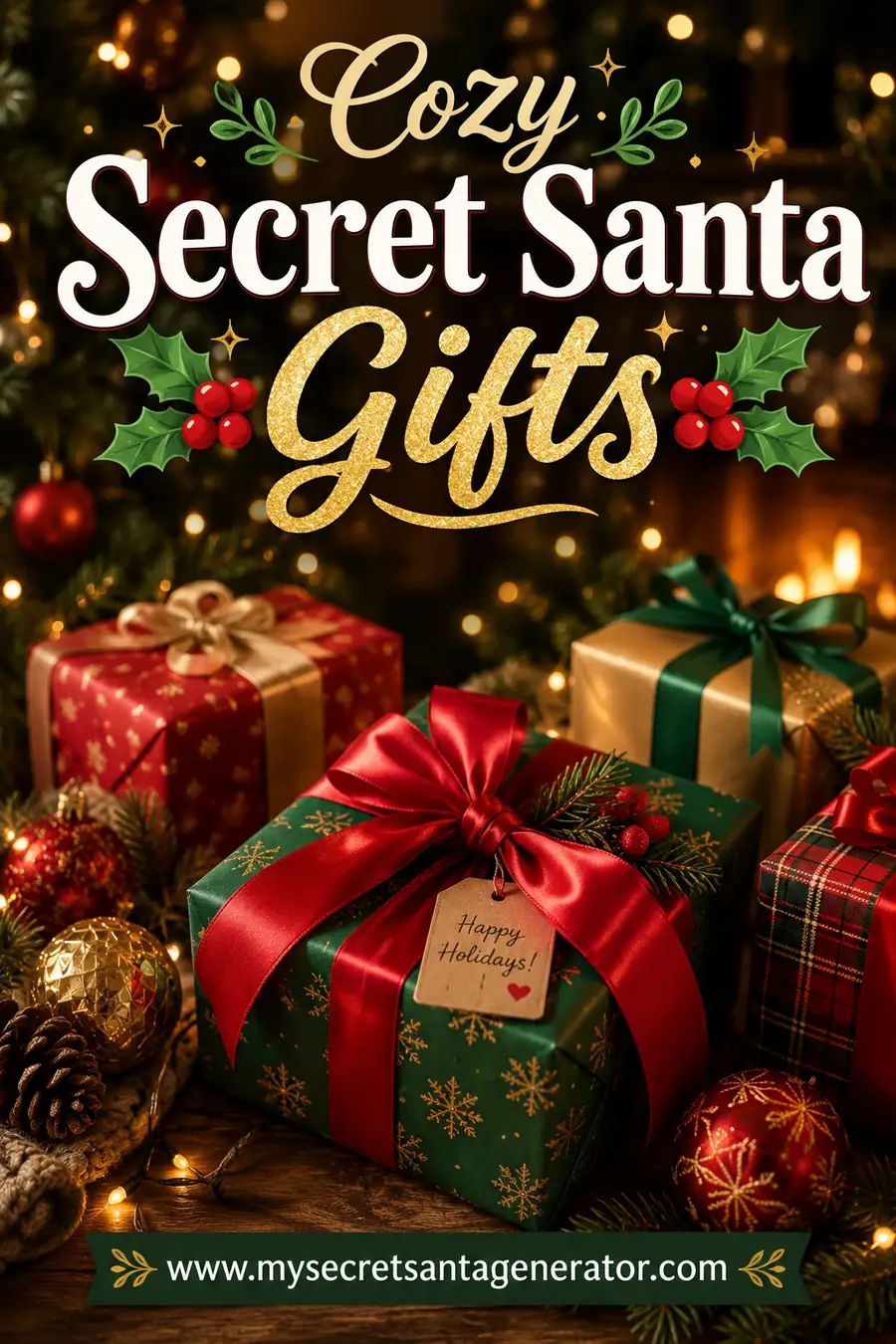 Cozy Secret Santa Gifts: Warmth and Comfort Wrapped Up