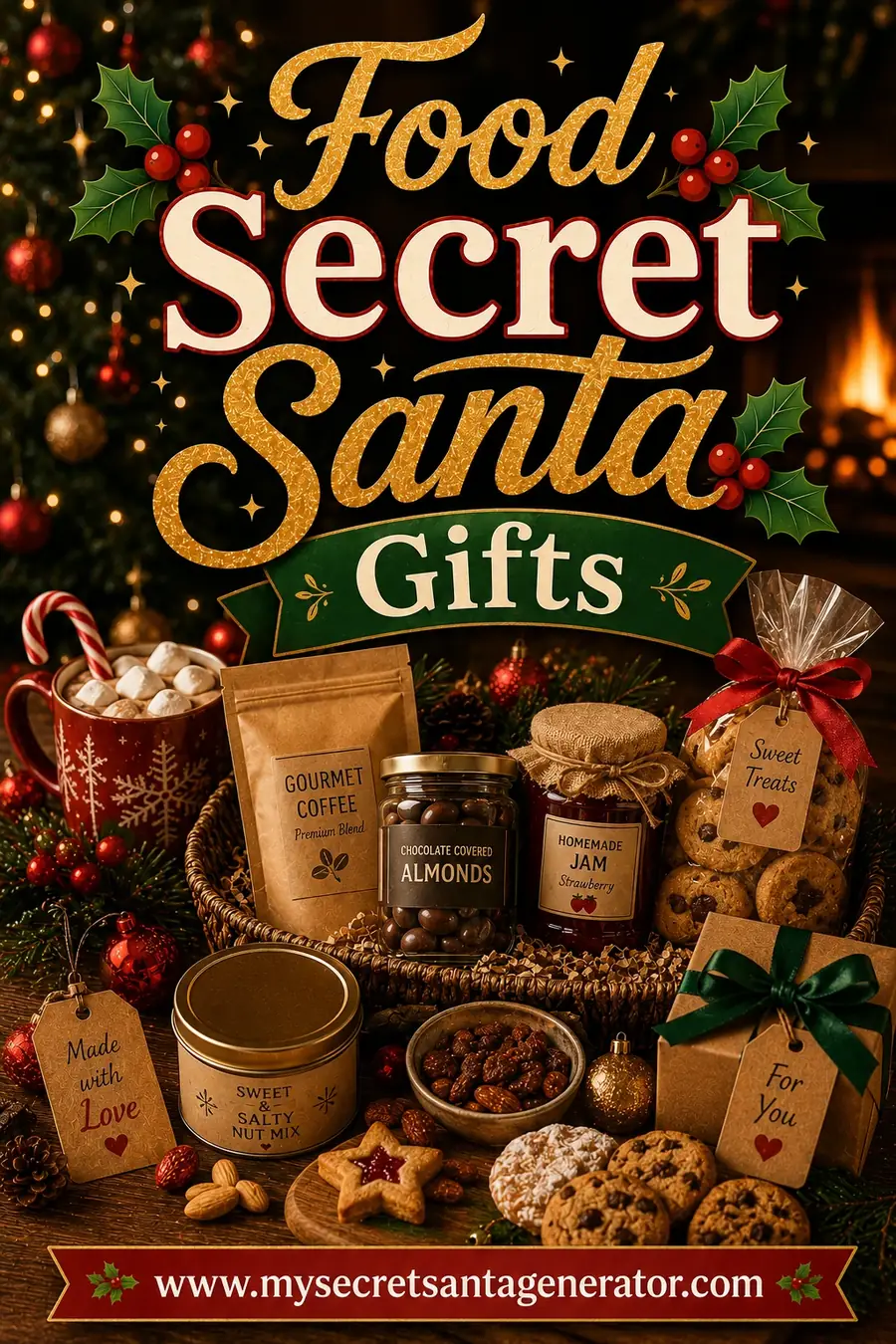 Food Secret Santa Gifts: Edible Picks Everyone's Happy to Receive