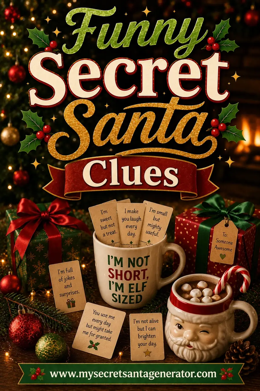 Funny Secret Santa Clues: Make Them Guess Before They Open