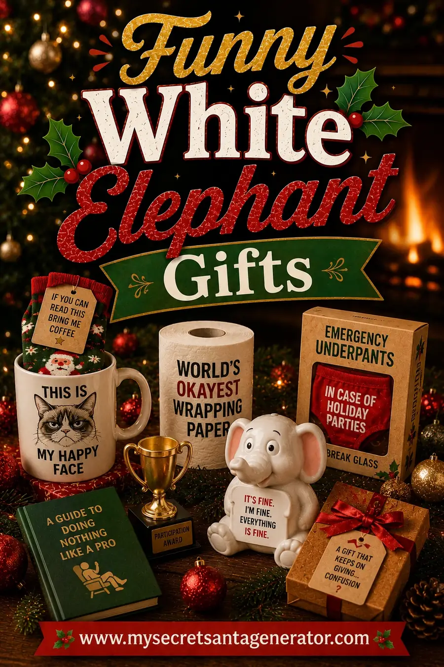 Funny White Elephant Gifts: The Ones That Steal the Room