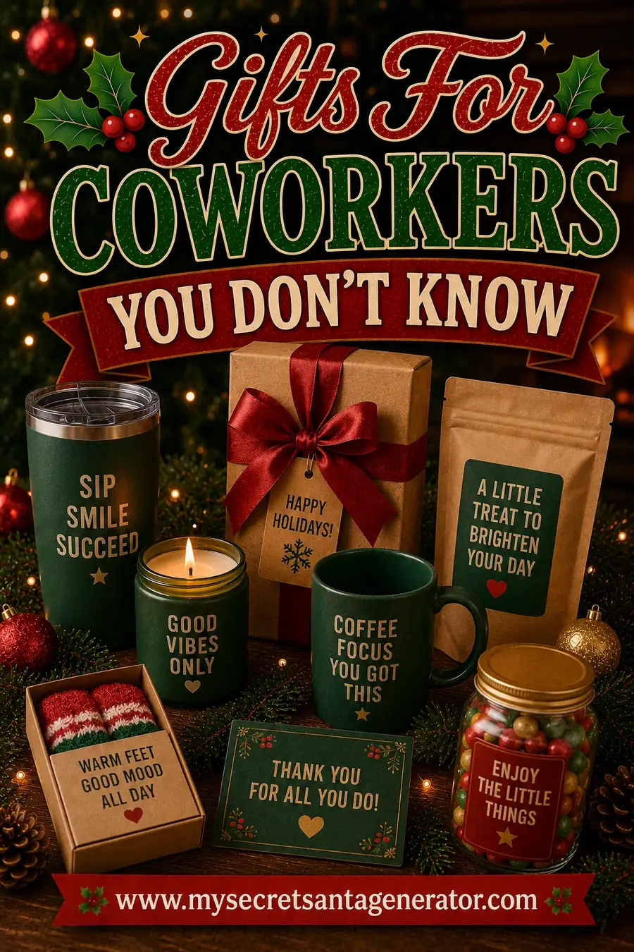 Gifts for Coworkers You Don't Know Well: Safe Picks That Still Feel Thoughtful