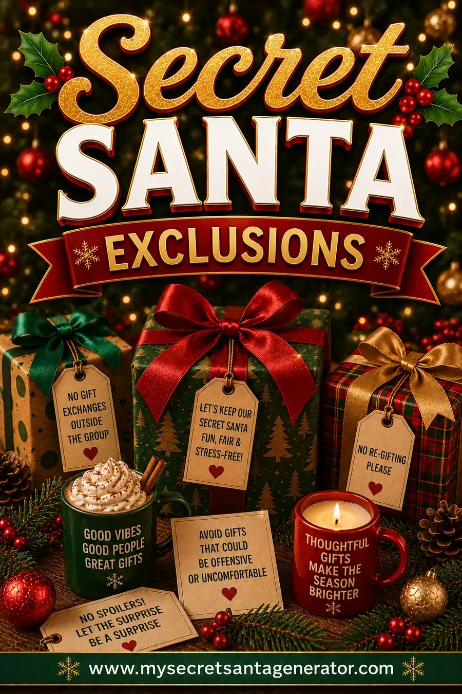 Secret Santa Exclusions: How They Work and When You Need Them