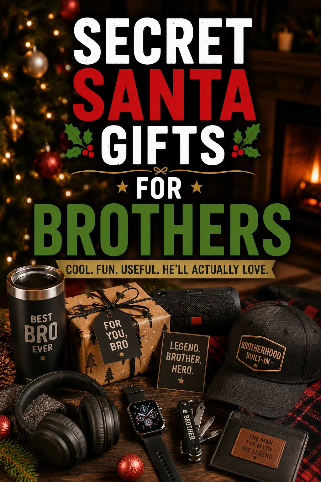 Secret Santa Gifts for Brother: Practical Picks He'll Actually Appreciate