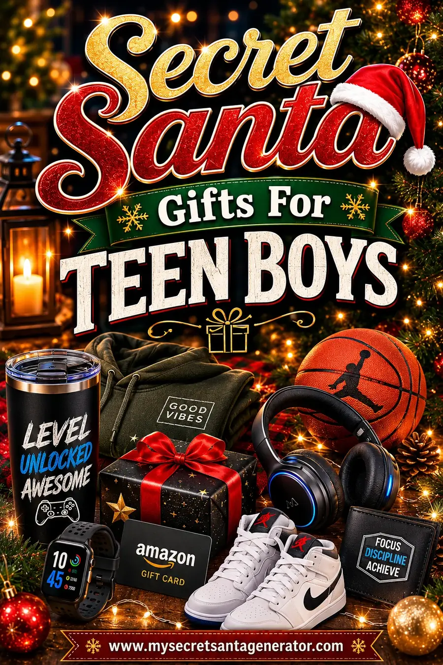 Secret Santa Gifts for Teen Boys: Practical Picks He'll Actually Use