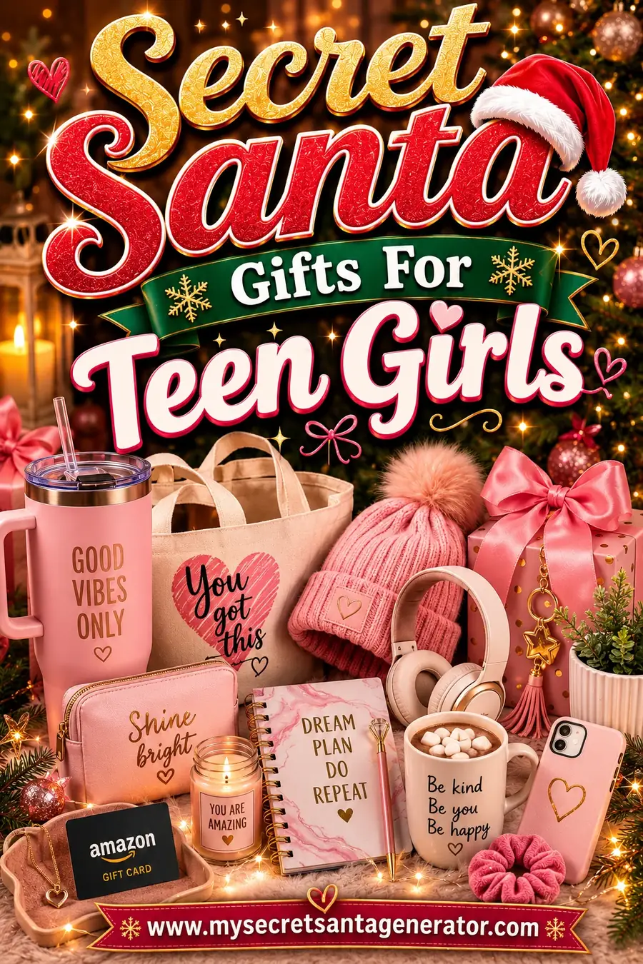 Secret Santa Gifts for Teen Girls: Actually Cool Picks She'll Love