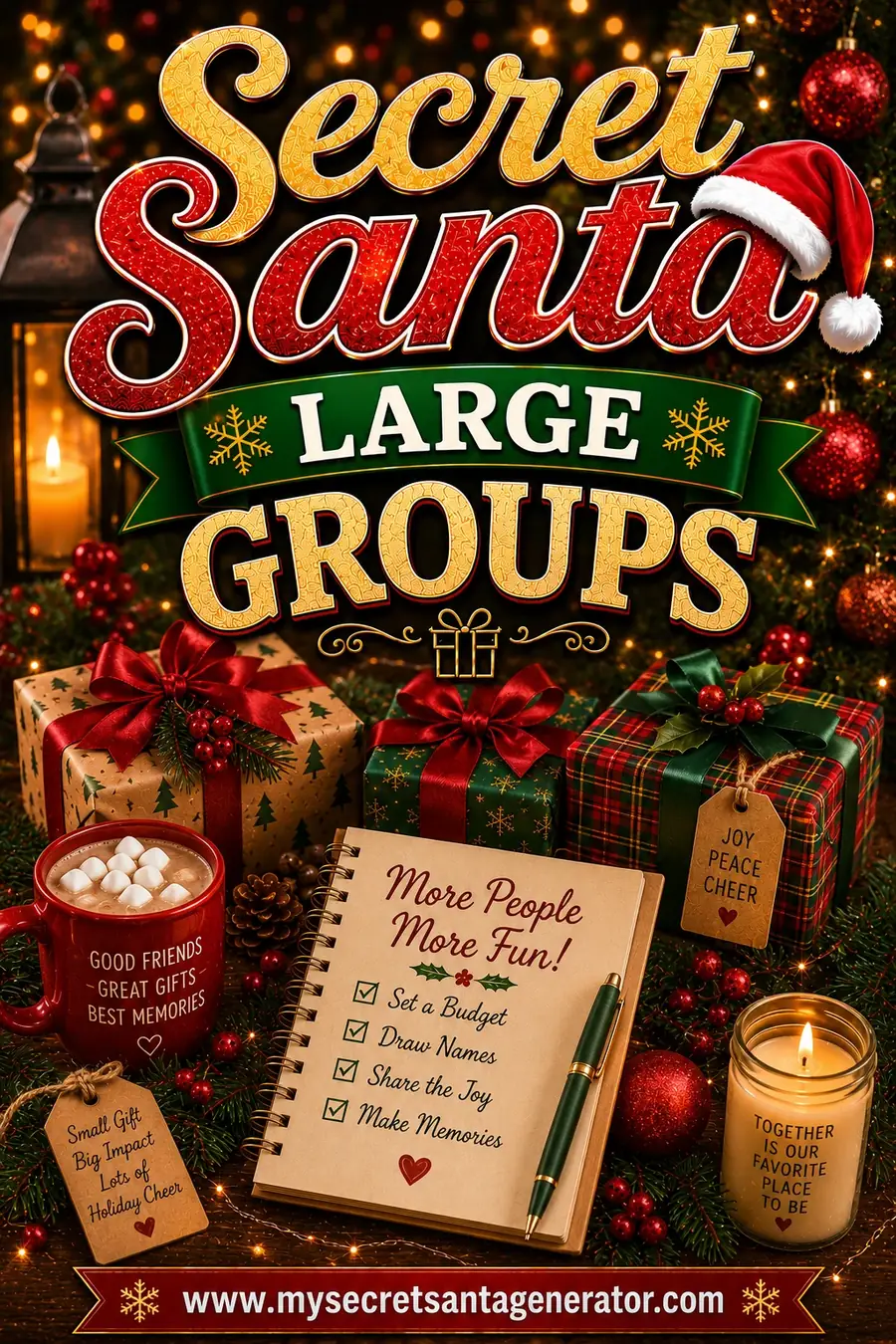 Secret Santa for Large Groups: Running an Exchange with 20+ People