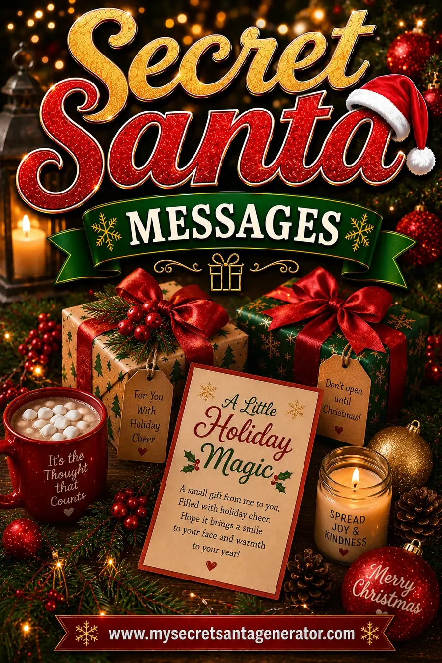 Secret Santa Messages: What to Write in the Card