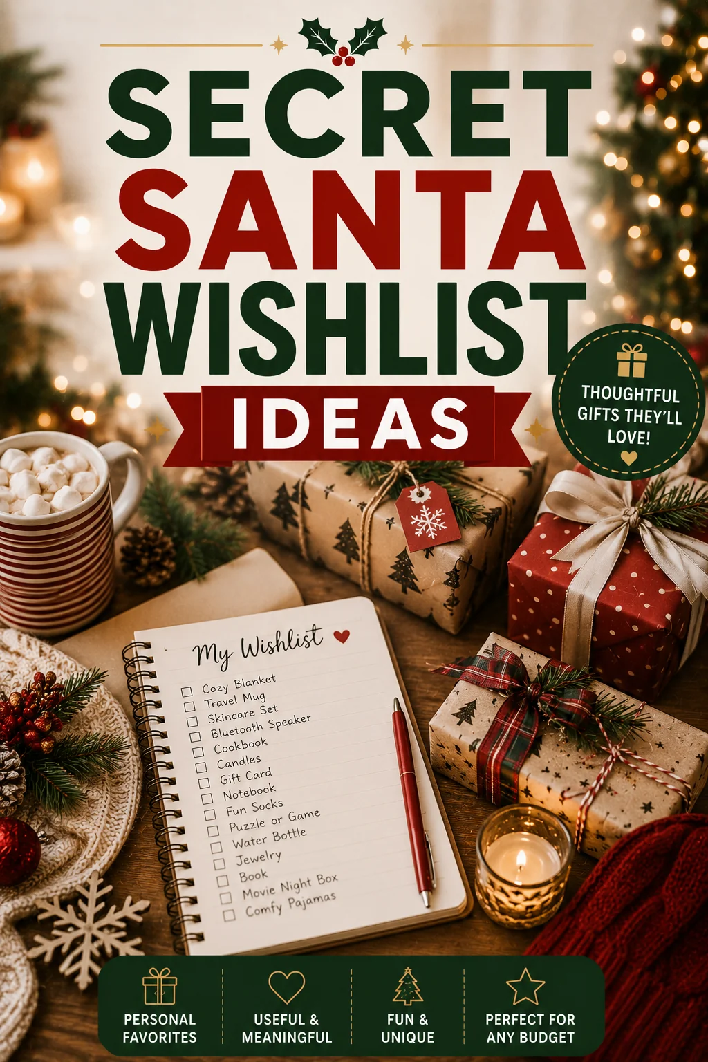 Secret Santa Wishlist Ideas: How to Write One That Actually Helps