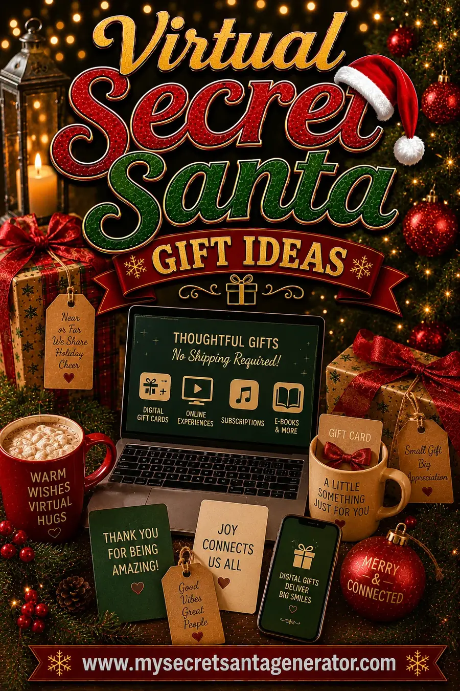 Virtual Secret Santa Gift Ideas: Gifts That Work Across Distances